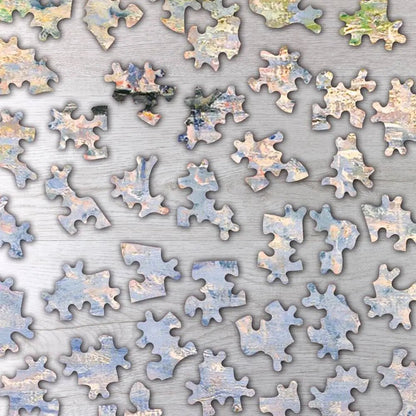 Vétheuil in Summer Puzzle - PuzzlesPrint