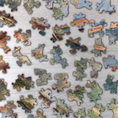 Trees and Road Puzzle - PuzzlesPrint