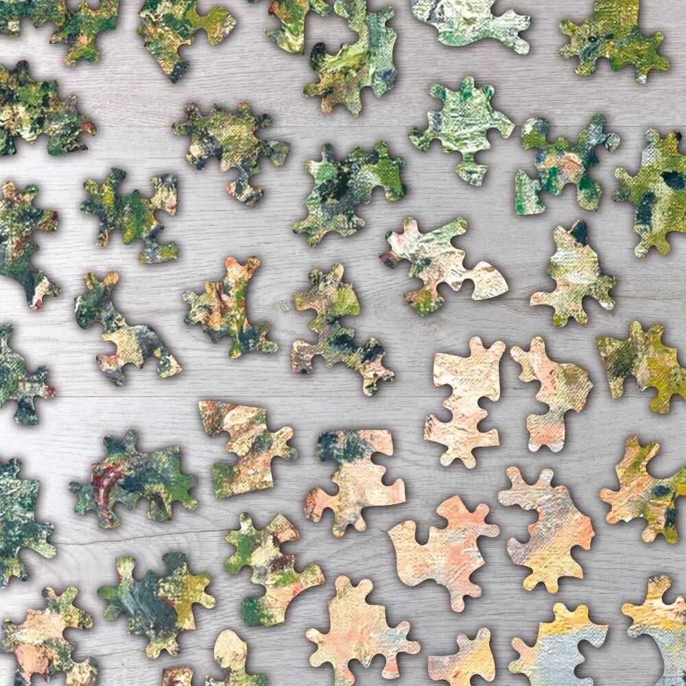 Camille Monet in the Garden at Argenteuil Puzzle - PuzzlesPrint