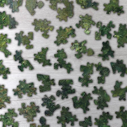 Edge of the Woods Near L'Hermitage, Pontoise Puzzle - PuzzlesPrint