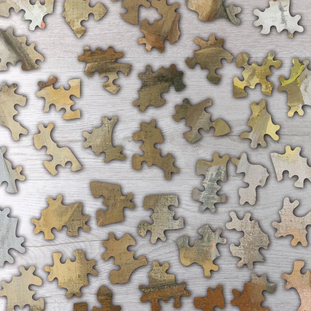 Dancers Practicing at the Barre Puzzle - PuzzlesPrint