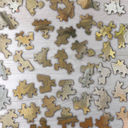 Dancers Practicing at the Barre Puzzle - PuzzlesPrint