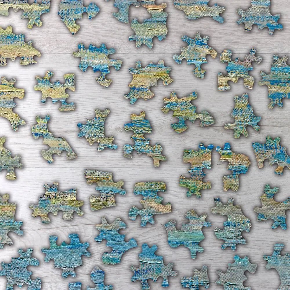 Low Tide at Pourville, near Dieppe Puzzle - PuzzlesPrint