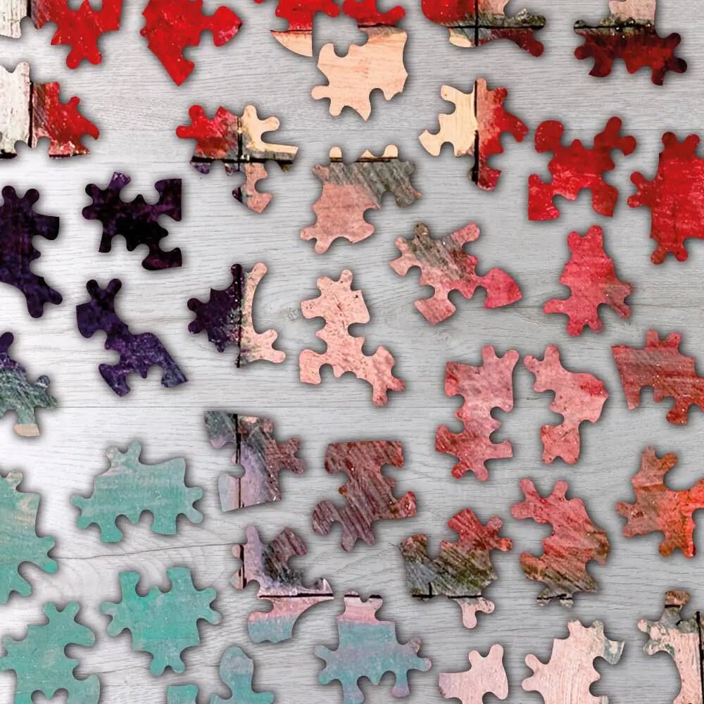 Redgreen and Violet - Yellow Rhythms Puzzle - PuzzlesPrint