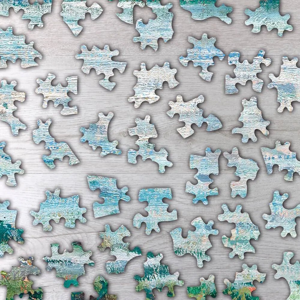 The Seine at Vétheuil Puzzle - PuzzlesPrint