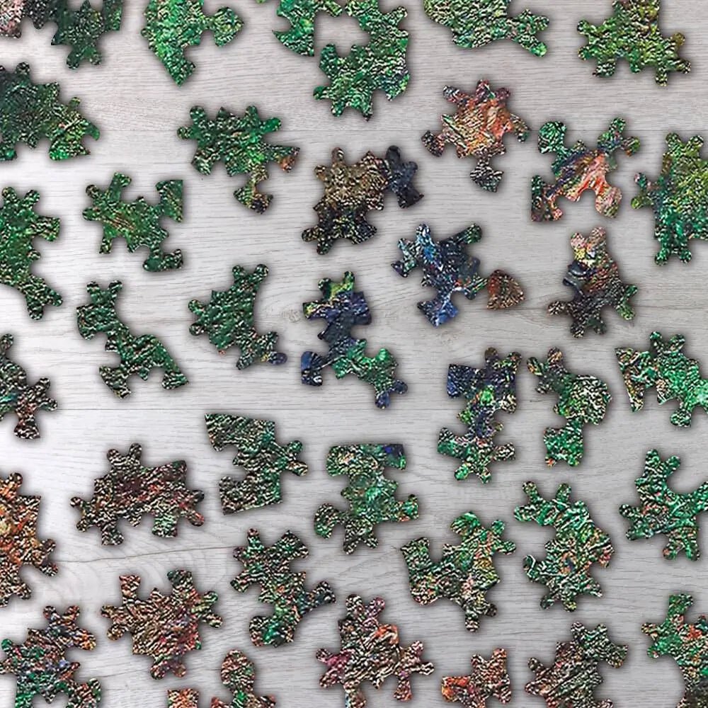 Woman Bathing Her Feet in a Brook Puzzle - PuzzlesPrint