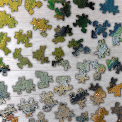 Plate of Fruit on a Chair Puzzle - PuzzlesPrint