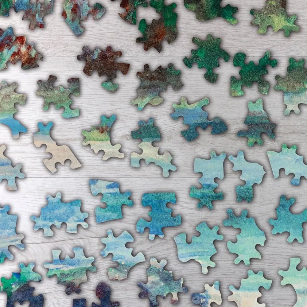 Landscape at Pont - Aven Puzzle - PuzzlesPrint