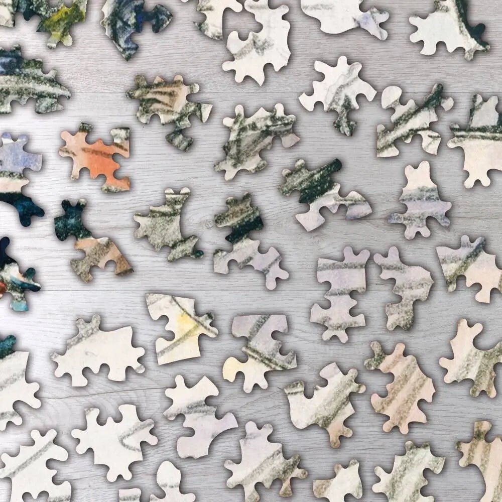 Tugboat at the Pont Neuf, Paris Puzzle - PuzzlesPrint