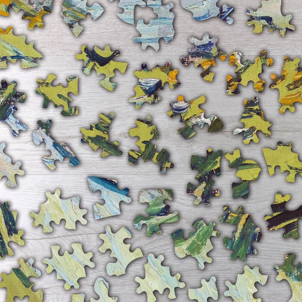 Stairway at Auvers Puzzle - PuzzlesPrint