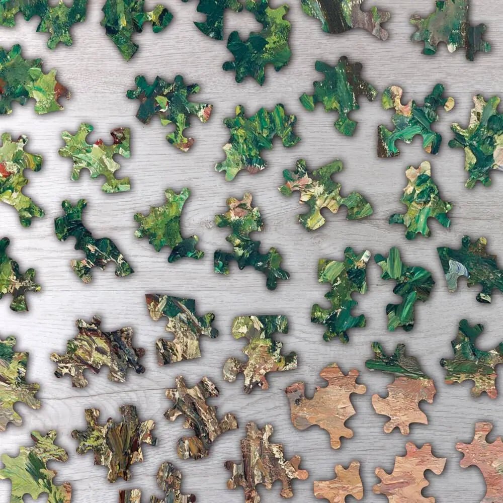 The Artist's Garden at Eragny Puzzle - PuzzlesPrint