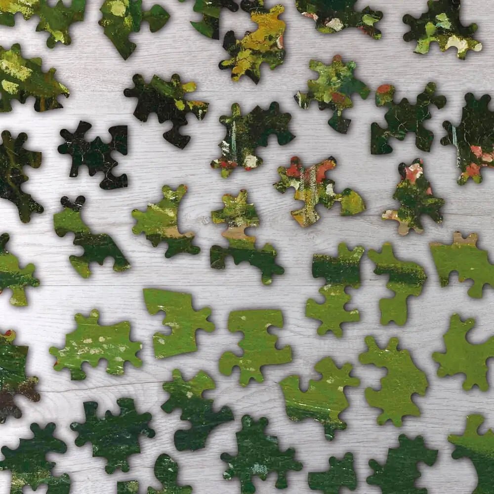 Woman in the Garden Puzzle - PuzzlesPrint