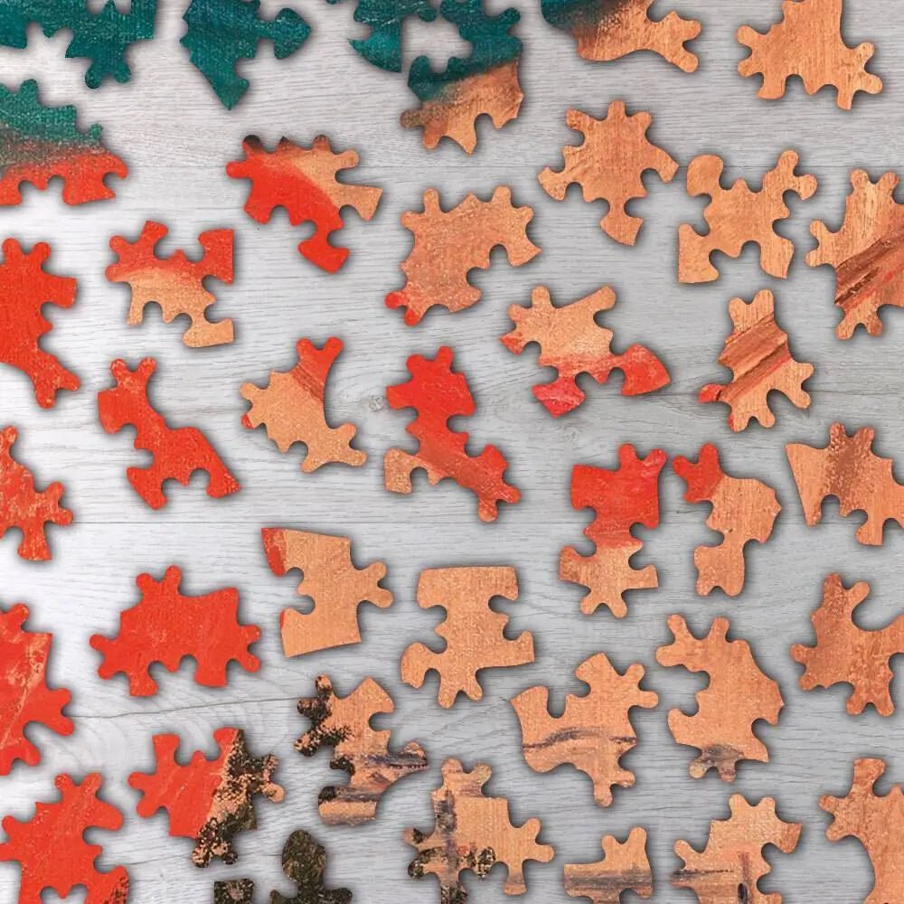 Young Woman with Ibis Puzzle - PuzzlesPrint