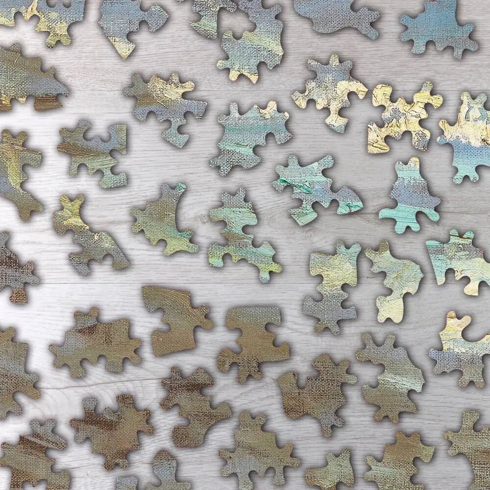 Fishing Boats on the Beach at Saintes - Maries Puzzle - PuzzlesPrint