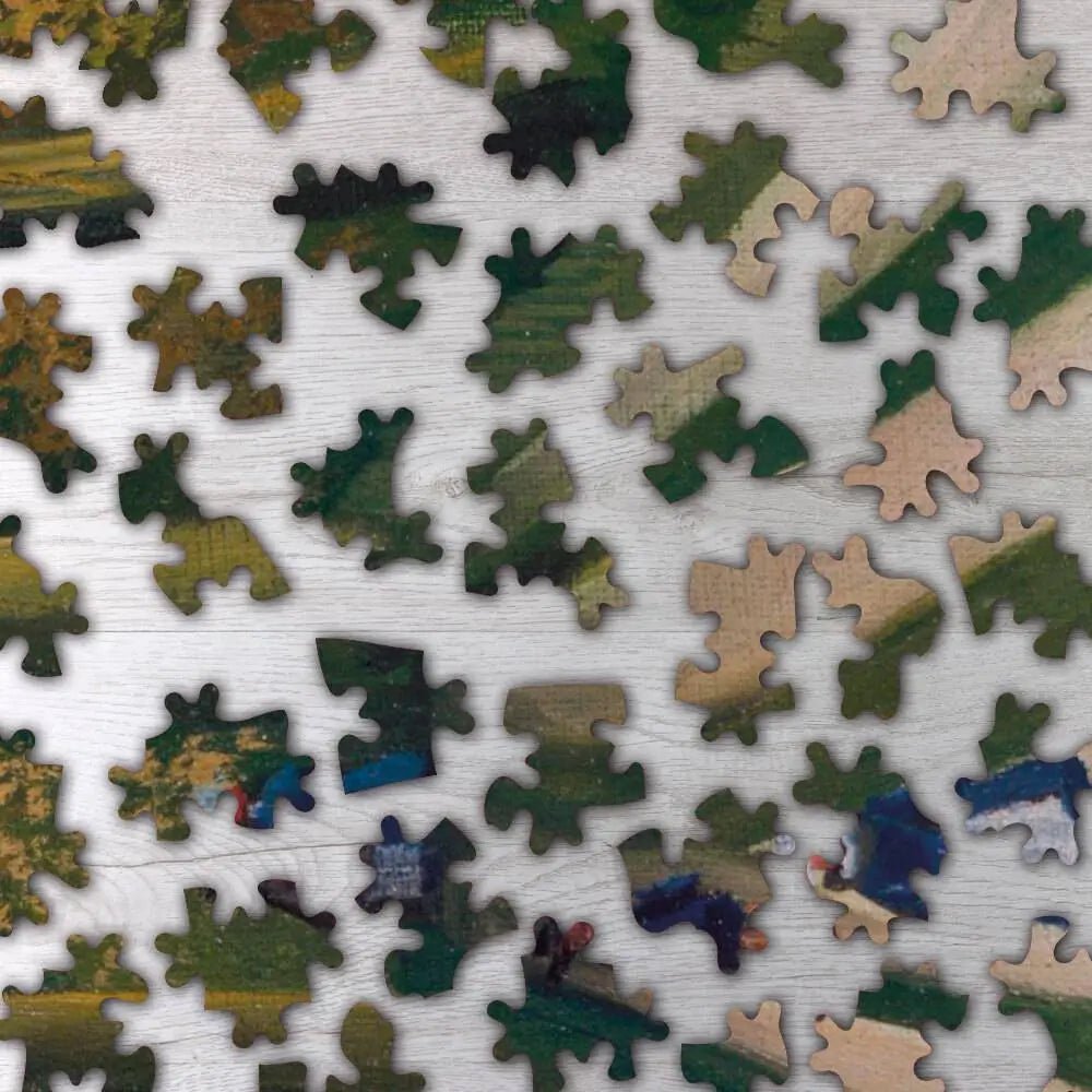 The Banks of the Bièvre near Bicêtre Puzzle - PuzzlesPrint