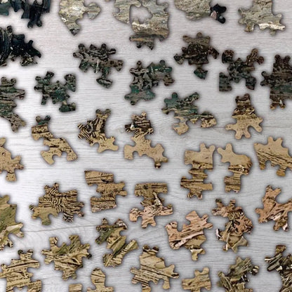 Beach at Scheveningen in Stormy Weather Puzzle - PuzzlesPrint