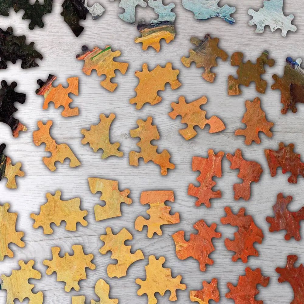 Grapes and Peach on a Plate Puzzle - PuzzlesPrint