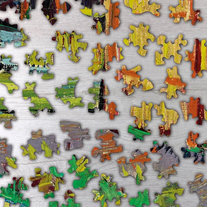 Orchard Bordered by Cypresses Puzzle - PuzzlesPrint