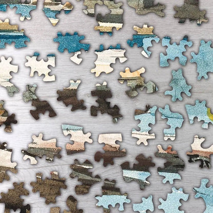 Hudson River, Logging Puzzle - PuzzlesPrint