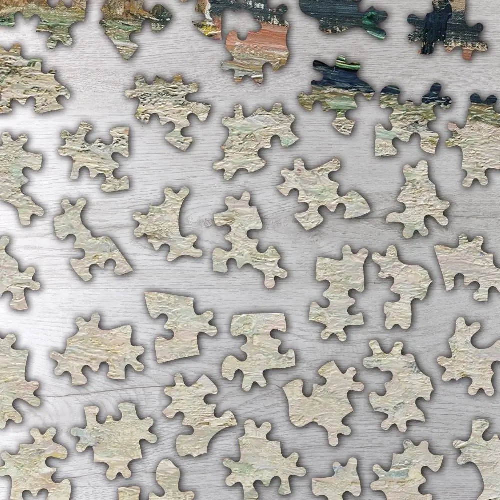 Morning, An Overcast Day, Rouen Puzzle - PuzzlesPrint