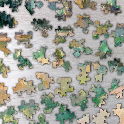 The Pool at Jas de Bouffan Puzzle - PuzzlesPrint