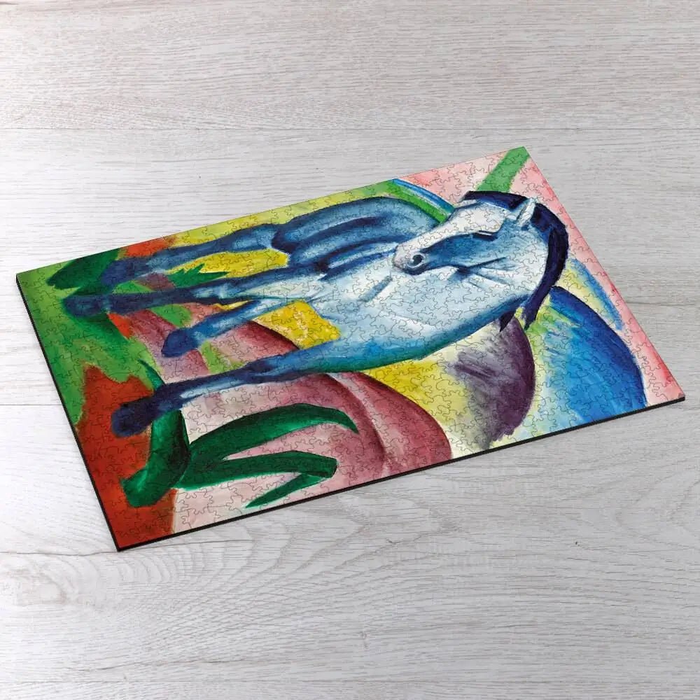 Blue Horse I Puzzle - PuzzlesPrint