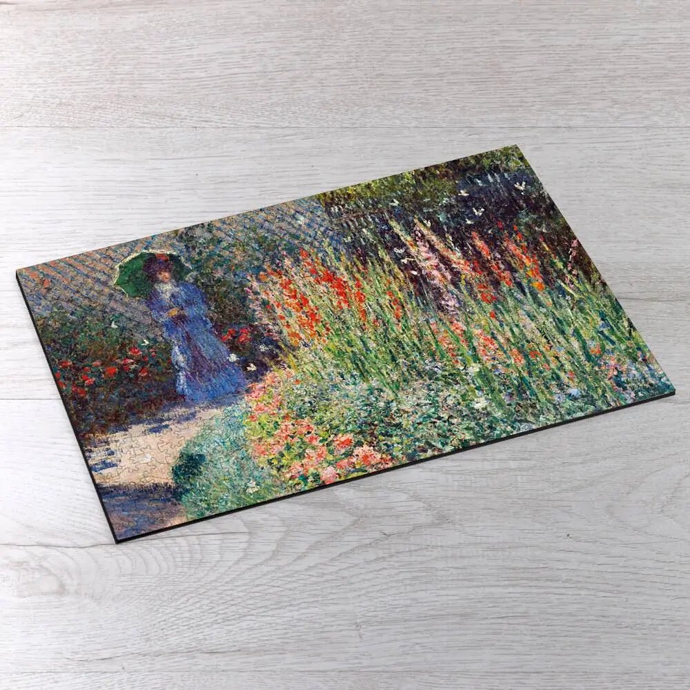 Rounded Flower Bed Puzzle - PuzzlesPrint