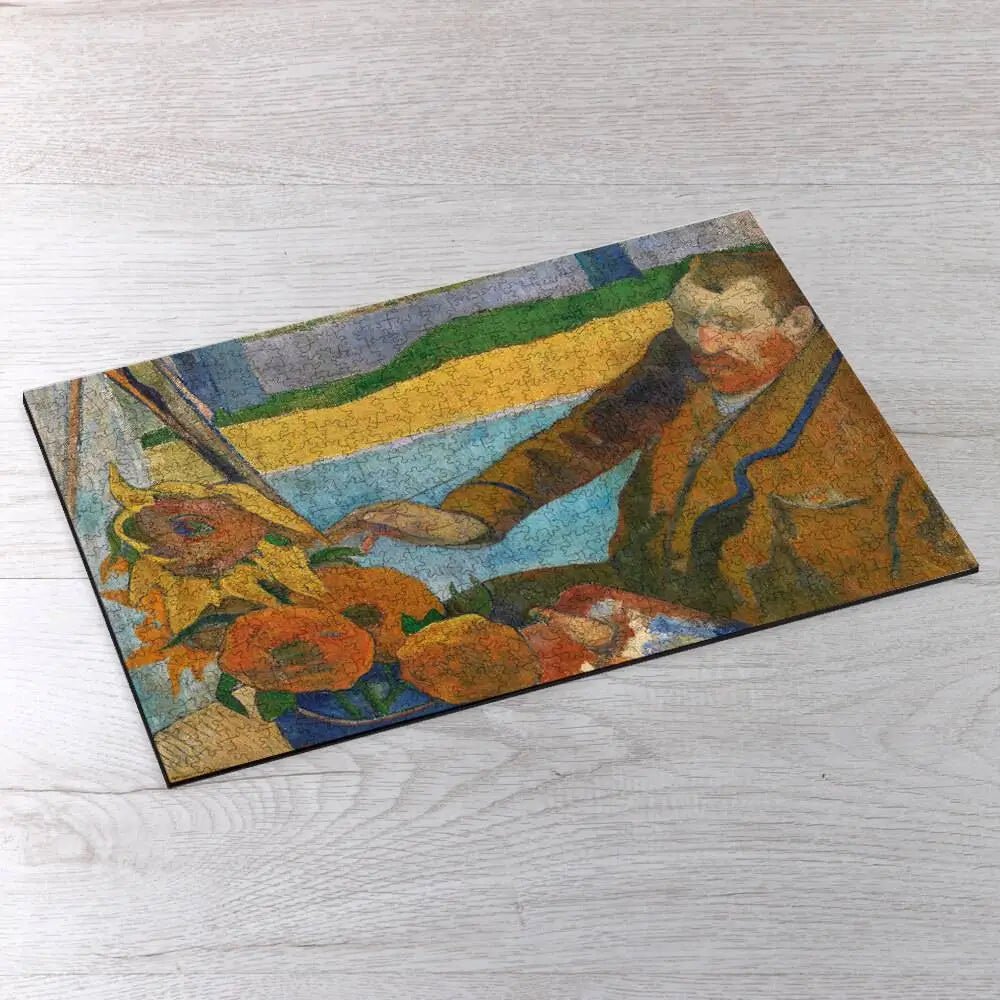 The Painter of Sunflowers Puzzle - PuzzlesPrint