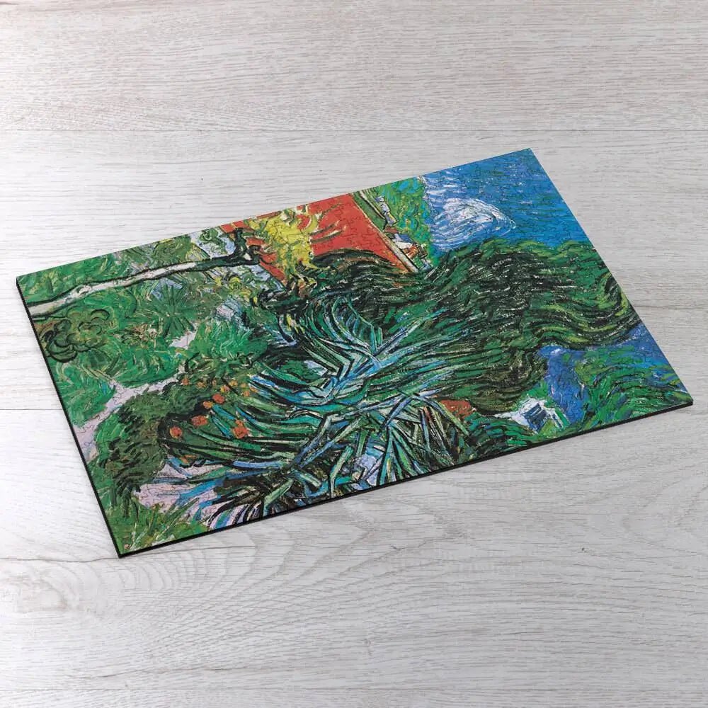 Doctor Gachet's Garden in Auvers Puzzle - PuzzlesPrint