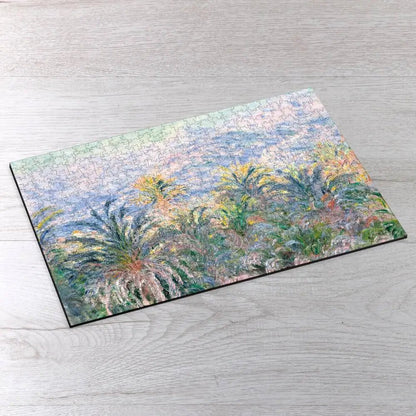 Palm Trees at Bordighera Puzzle - PuzzlesPrint