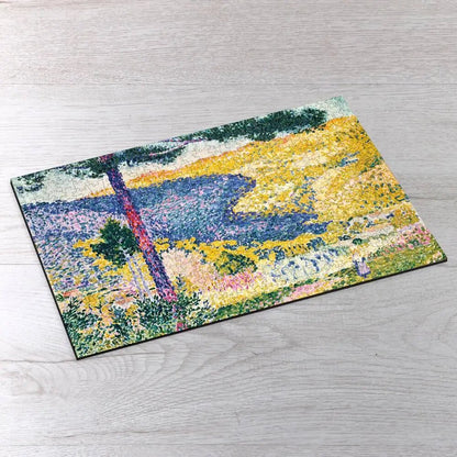 Valley with Fir (Shade on the Mountain) Puzzle - PuzzlesPrint