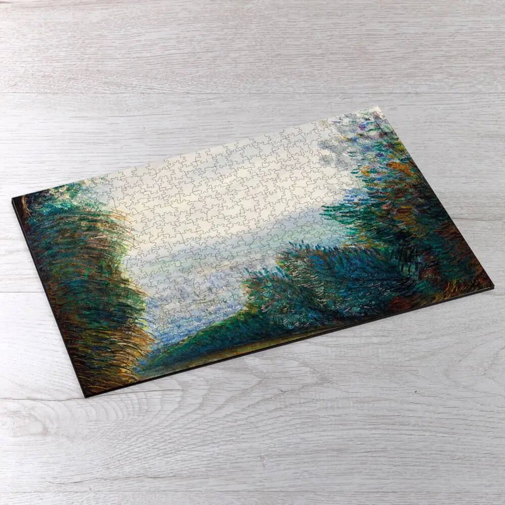 The Auvers Valley on the Oise River Puzzle - PuzzlesPrint