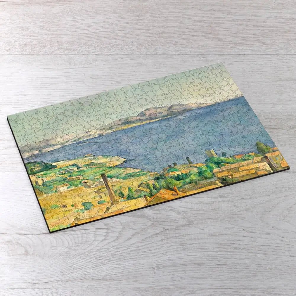 The Gulf of Marseilles Seen from L'Estaque Puzzle - PuzzlesPrint