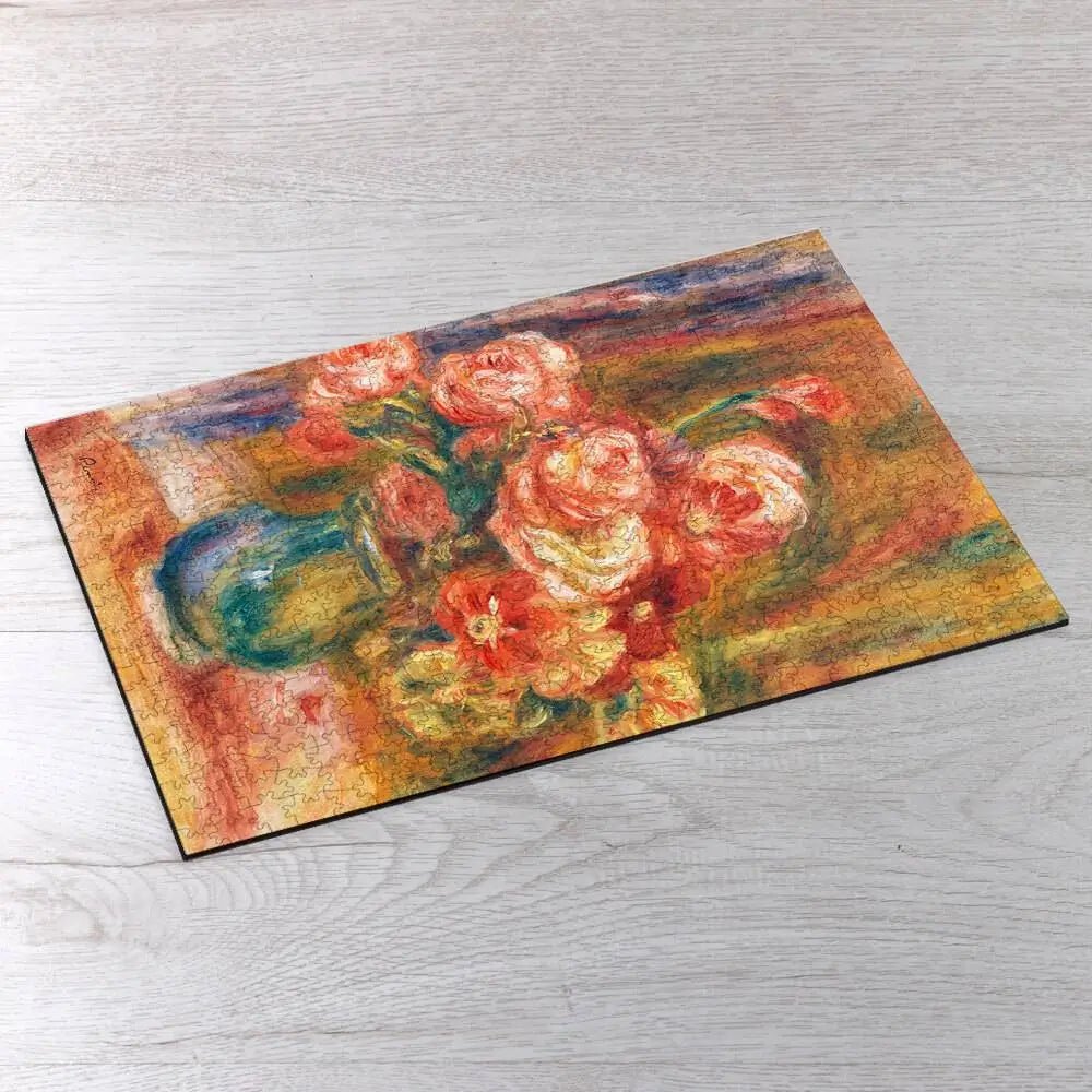 Vase of Roses Puzzle - PuzzlesPrint