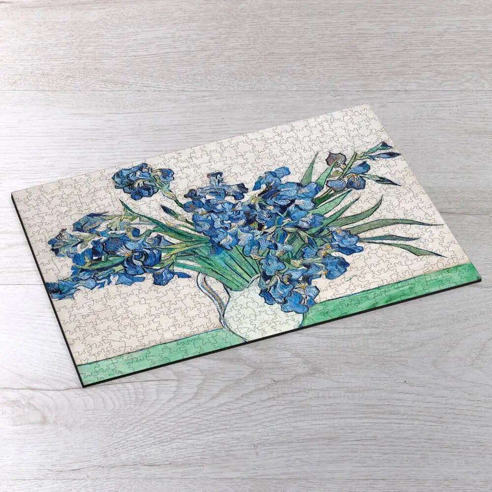 Still Life, Vase With Irises Puzzle - PuzzlesPrint