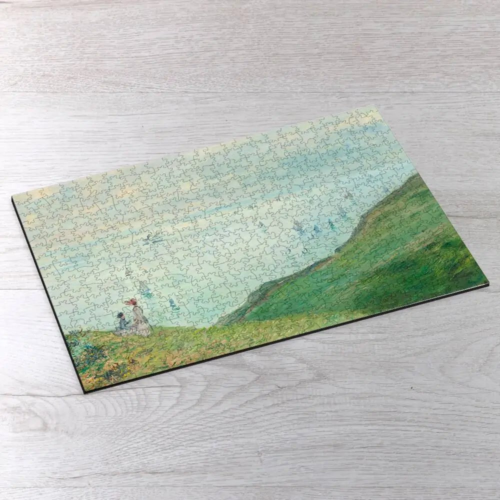 Cliffs at Pourville Puzzle - PuzzlesPrint