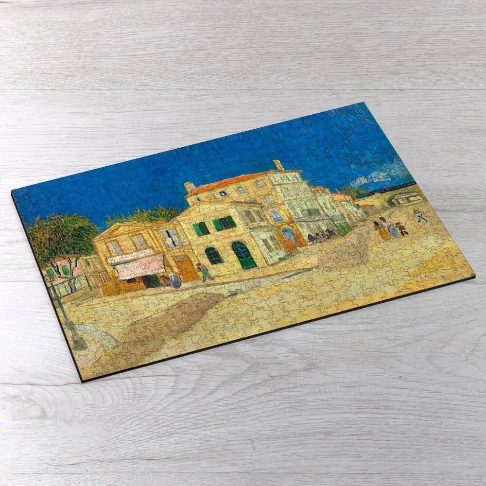 The Yellow House Puzzle - PuzzlesPrint