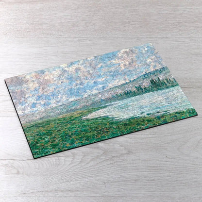 The Seine at Vétheuil Puzzle - PuzzlesPrint