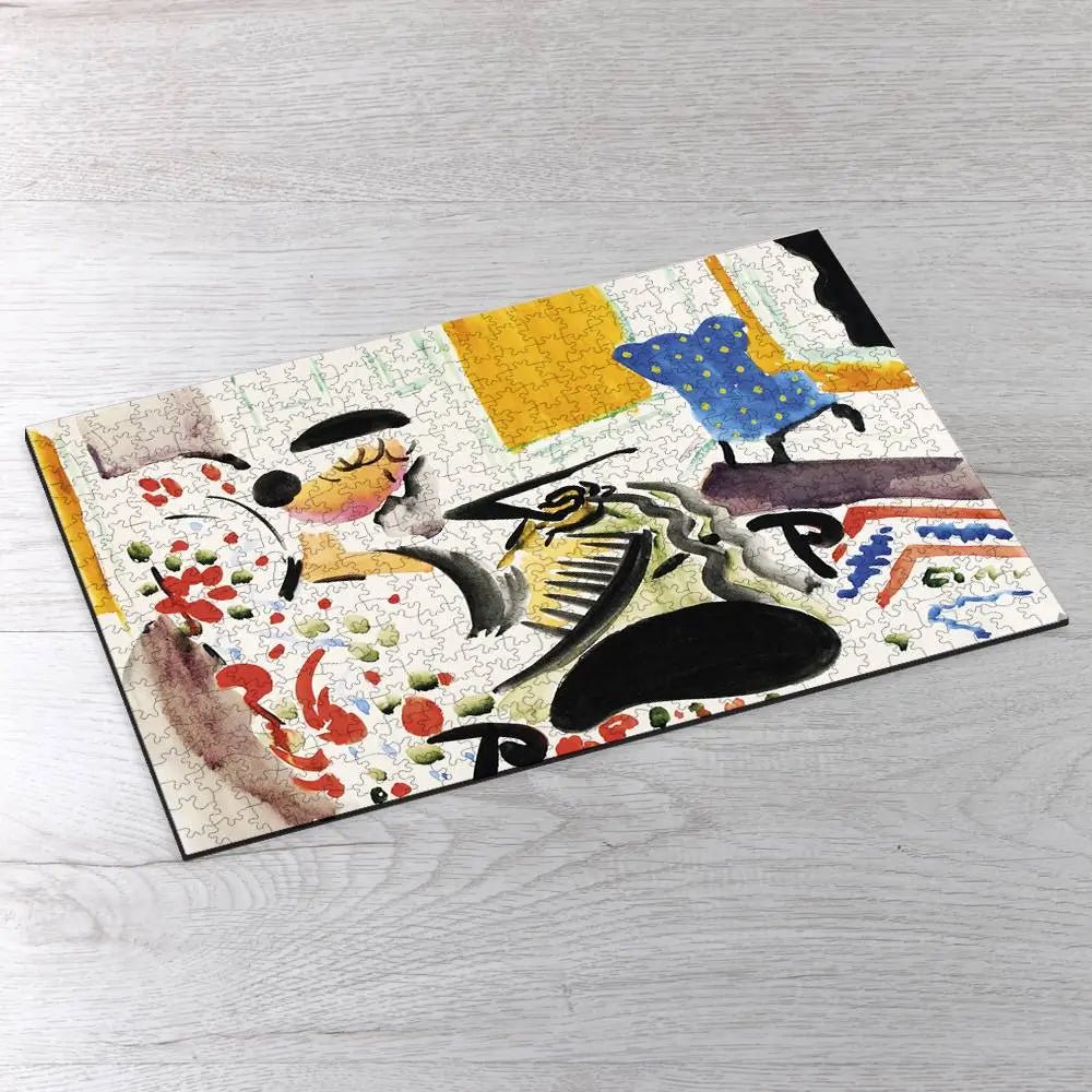 Calligraphic Interior Puzzle - PuzzlesPrint