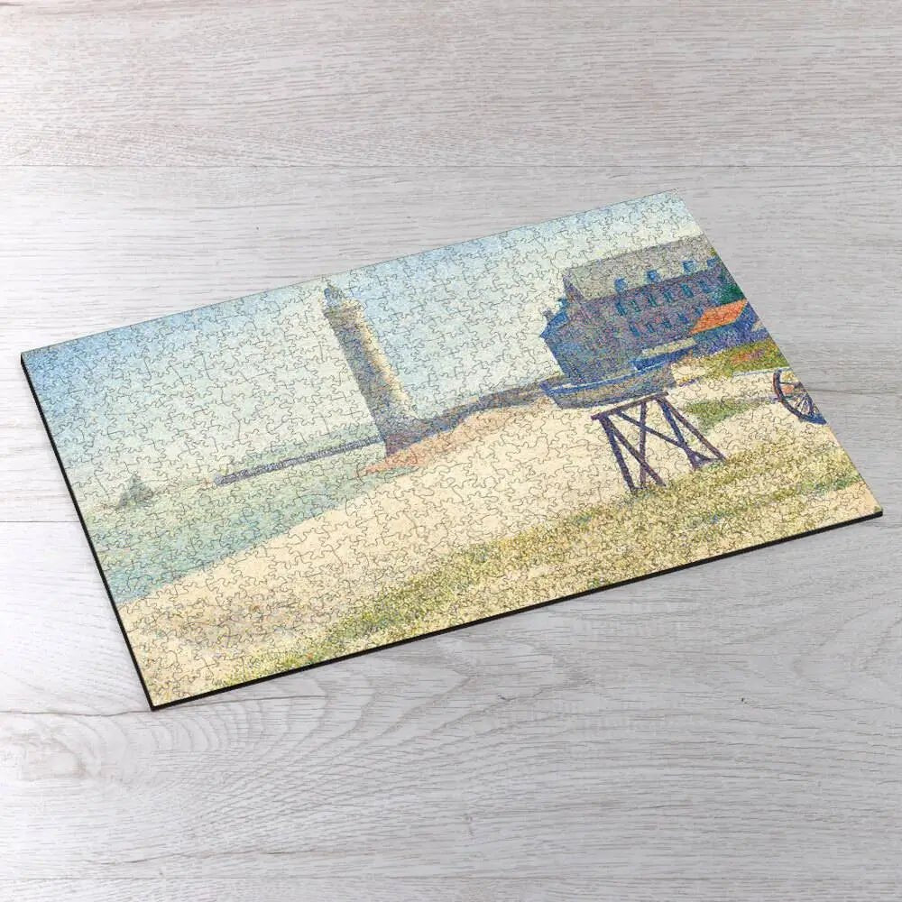 The Lighthouse at Honfleur Puzzle - PuzzlesPrint