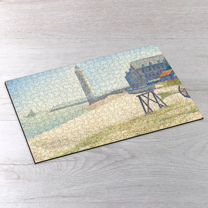 The Lighthouse at Honfleur Puzzle - PuzzlesPrint