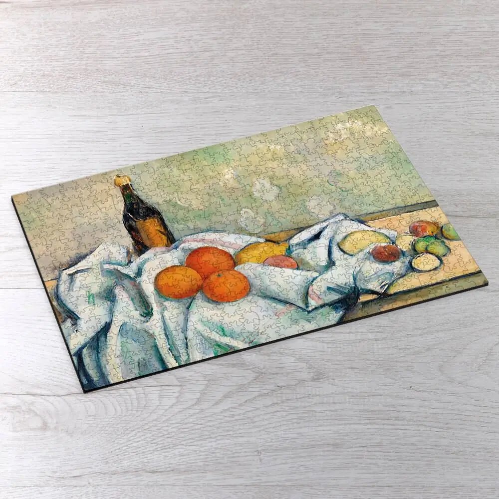 Bottle and Fruits Puzzle - PuzzlesPrint