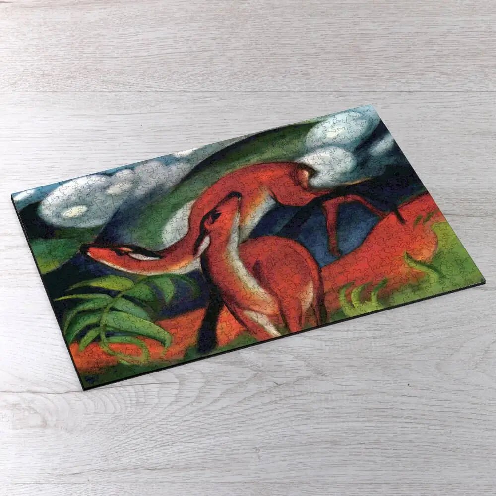 Red Deer II Puzzle - PuzzlesPrint