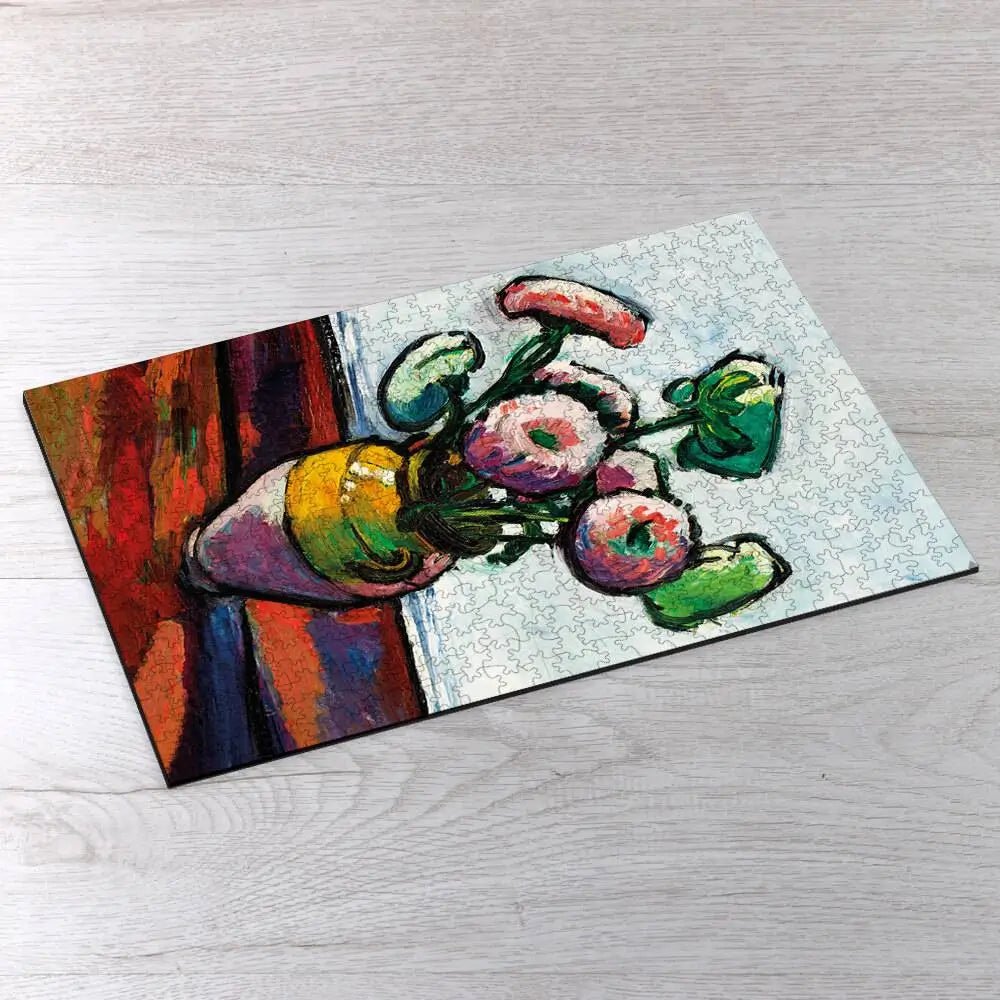 Zinnias Puzzle - PuzzlesPrint