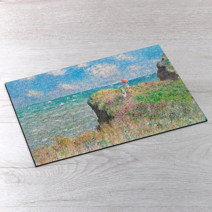 The Cliff Walk at Pourville Puzzle - PuzzlesPrint