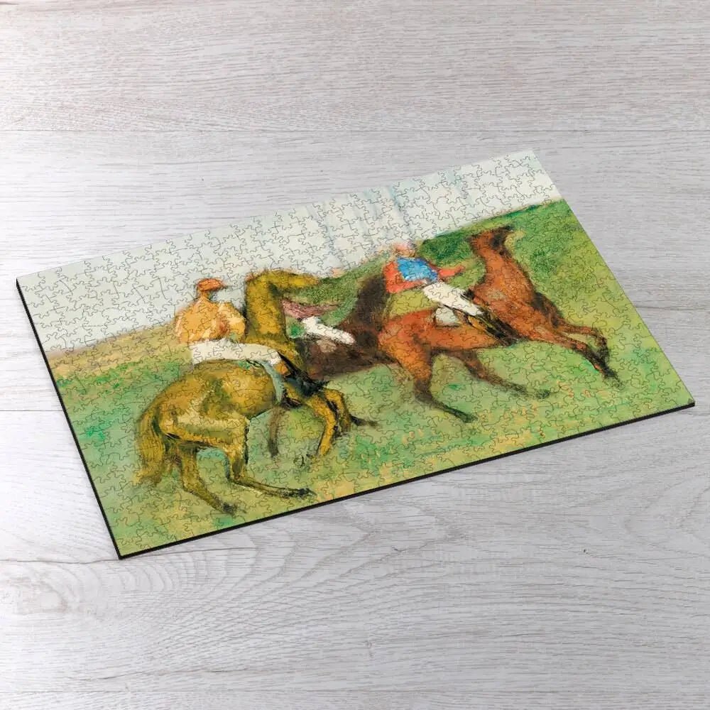 Jockeys and Race Horses Puzzle - PuzzlesPrint