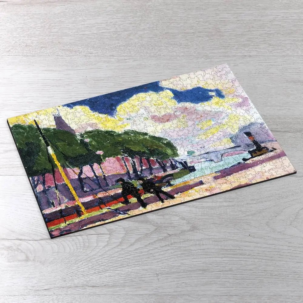On the Banks of the Seine Puzzle - PuzzlesPrint