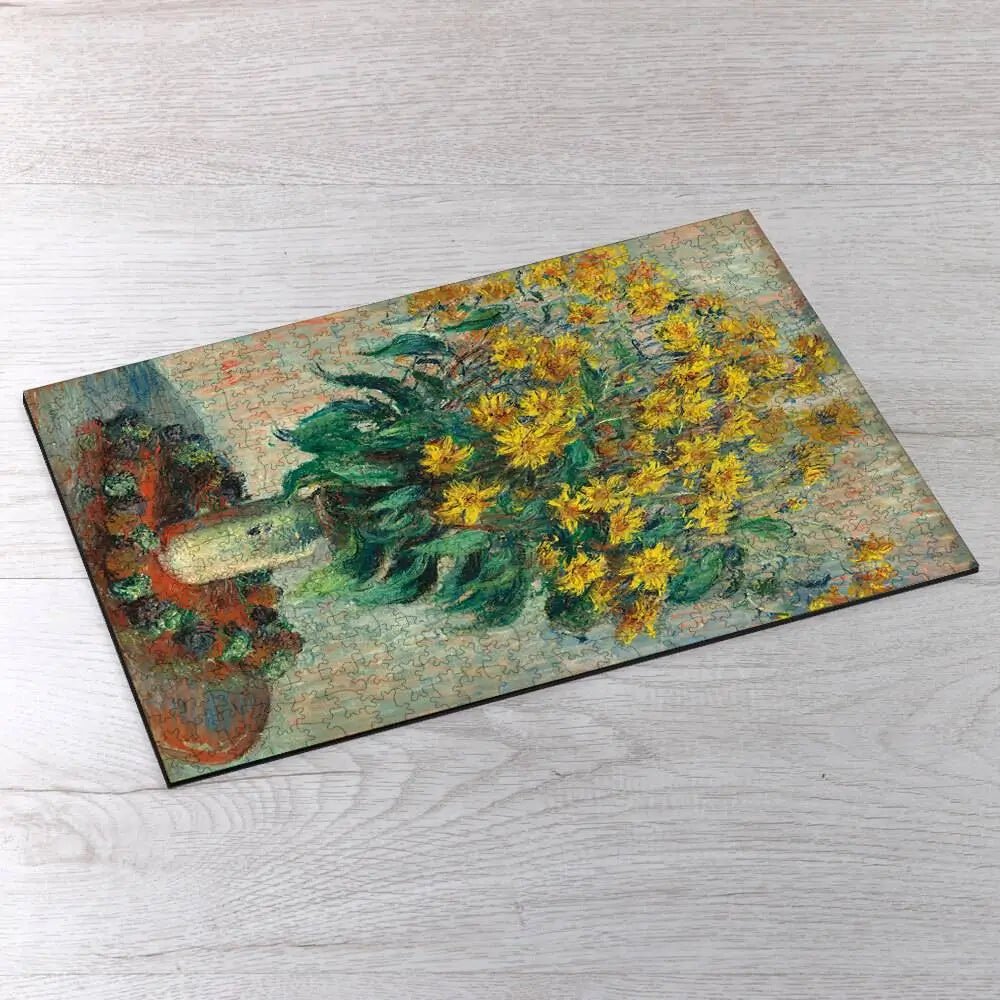 Jerusalem Artichoke Flowers Puzzle - PuzzlesPrint
