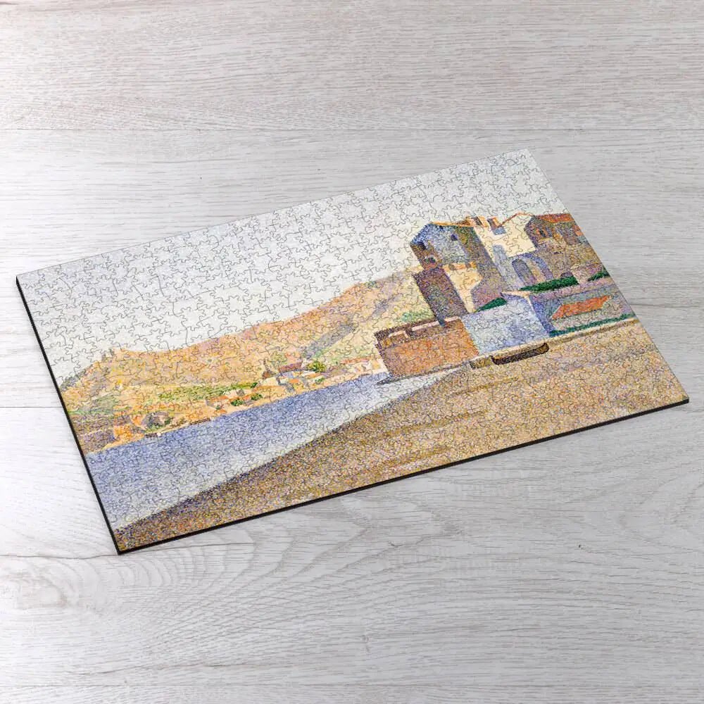 The Town Beach, Collioure, Opus 165 Puzzle - PuzzlesPrint