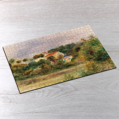 Houses in a Park Puzzle - PuzzlesPrint